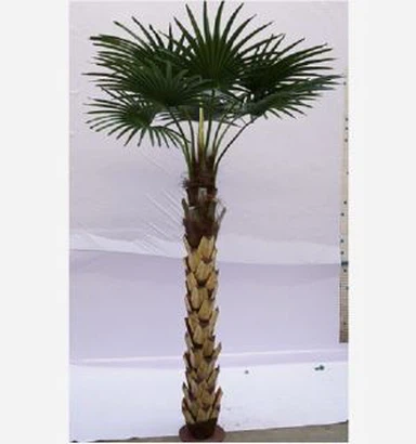 Palmeira de ventilador artificial para decoração