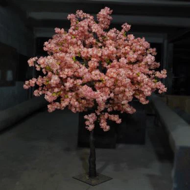 Festa de casamento artificial interna da árvore da flor da cereja