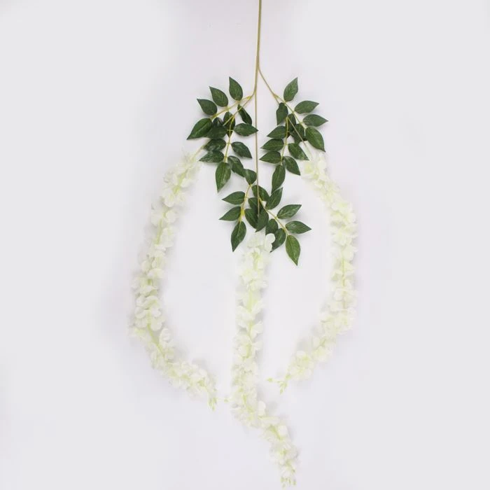 Large Artificial Wisteria Flowering Blossom Trees